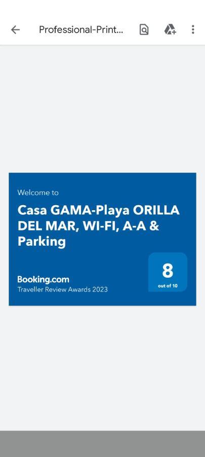 Casa Gama-Playa Orilla Del Mar, Beach And Town Boxol エクステリア 写真